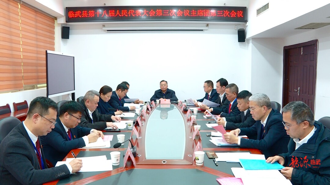 聚焦两会｜临武县第十八届人民代表大会第三次会议主席团召开第三次会议