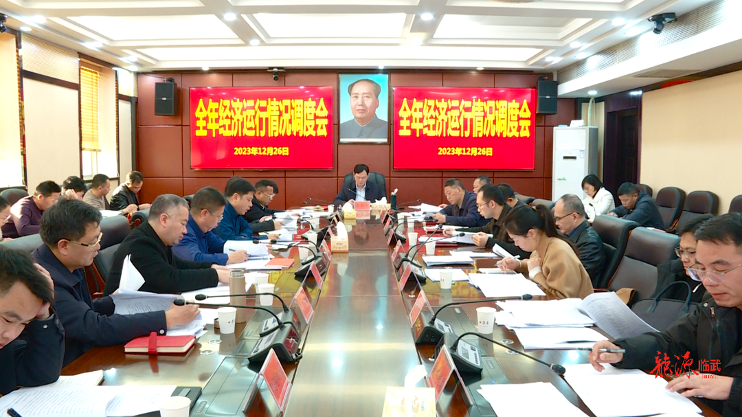 临武县召开全年经济调度会