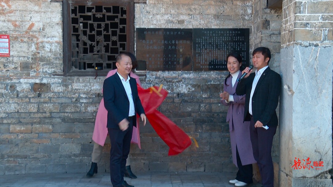 临武县举行文物保护单位揭牌启动仪式