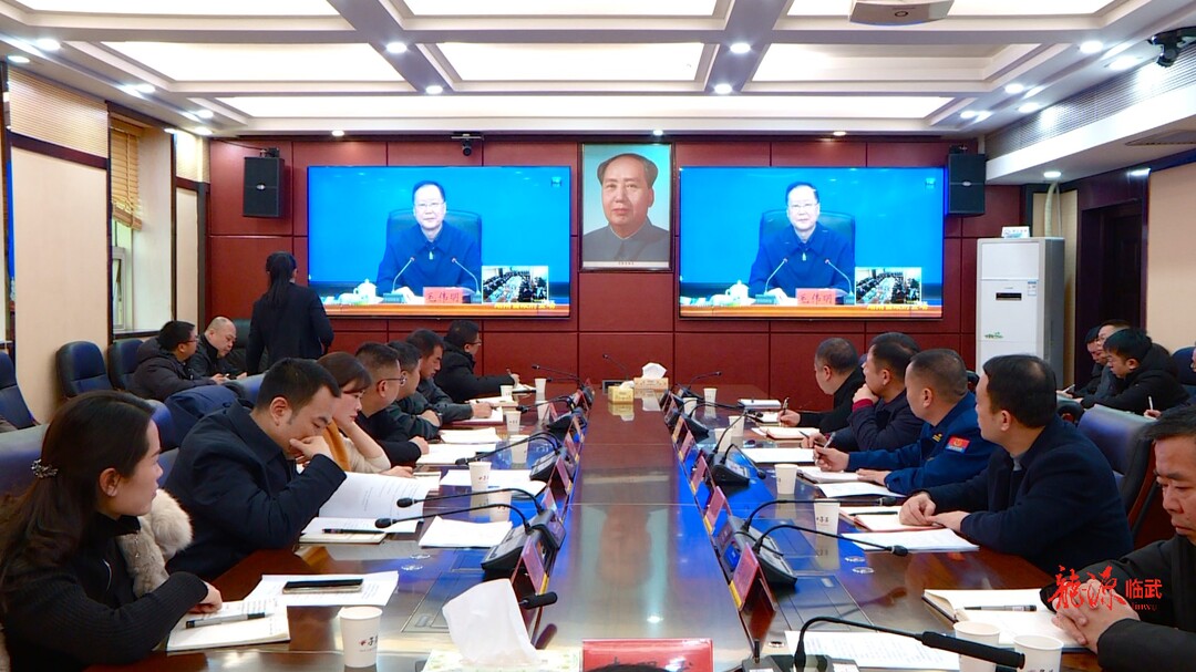 临武县组织收听收看省、市安委会第二次全体成员会议