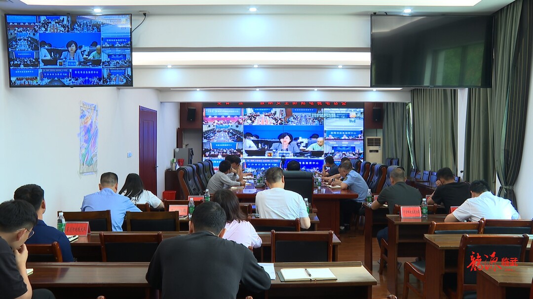 临武县组织收听收看全省“五一”假期安全防范电视电话会