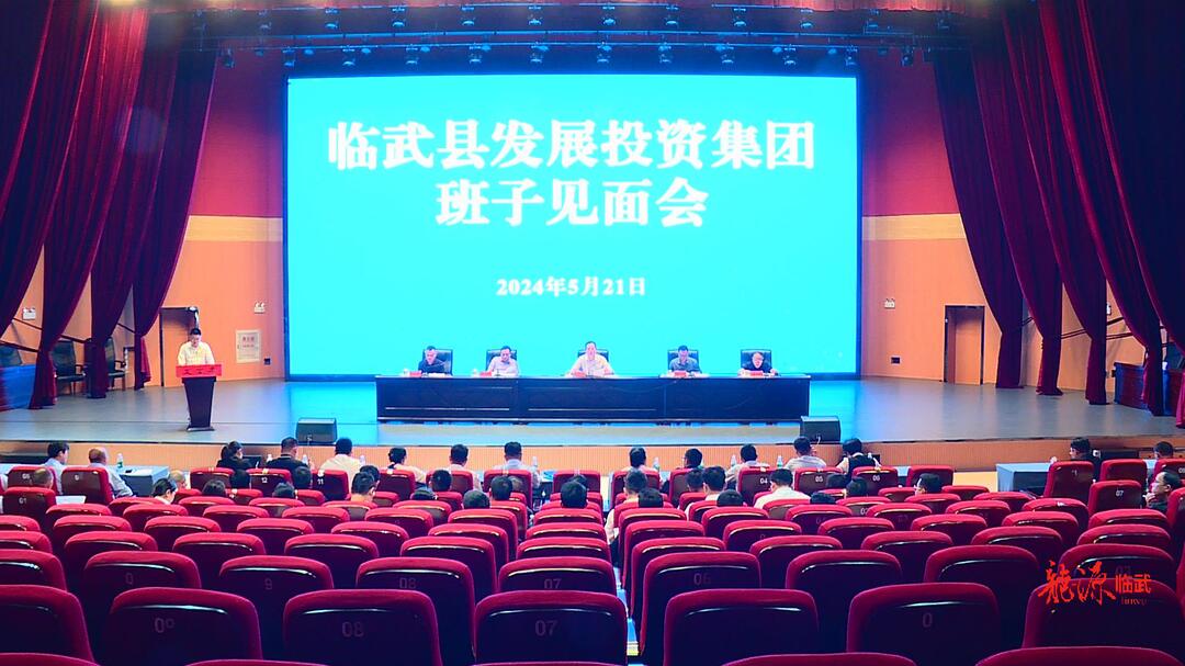 临武县发展投资集团召开班子见面会