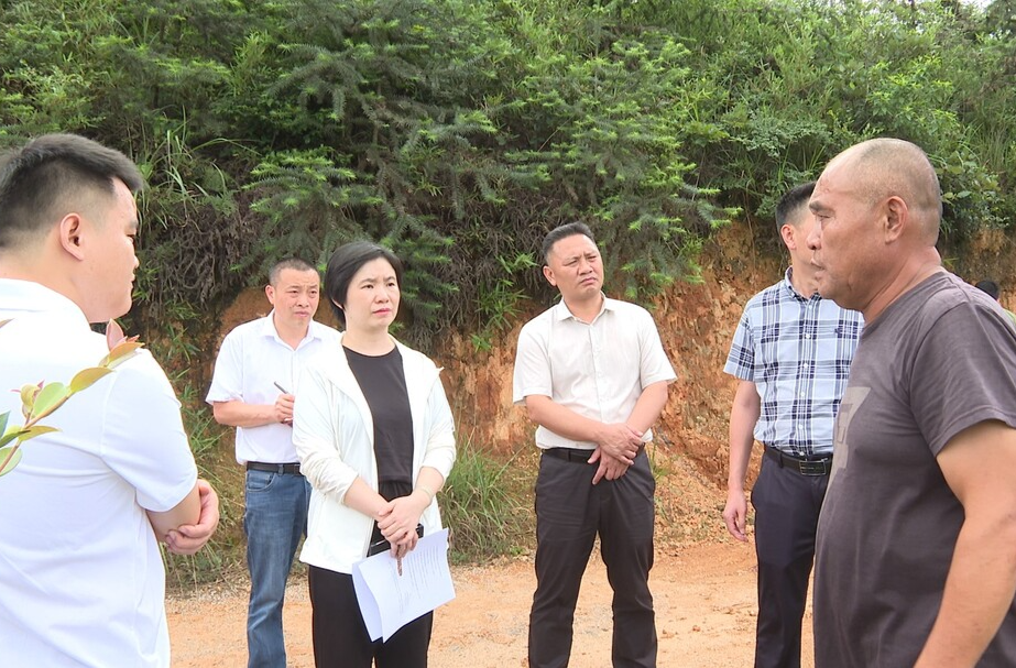 尹海莲调研中央生态环保督察信访交办问题整改工作