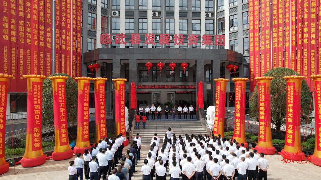 临武县发展投资集团办公新址投入使用