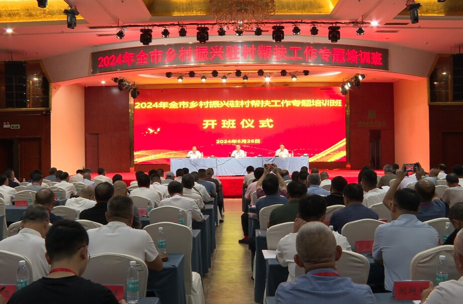 2024年全市乡村振兴驻村帮扶工作专题培训班在临武县开班