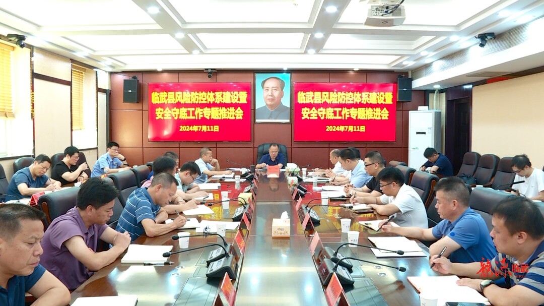 全县风险防控体系建设暨安全守底工作专题推进会召开