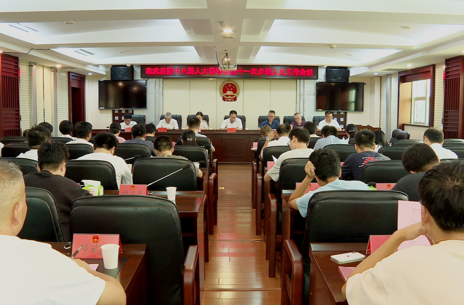 临武县第十八届人大常委会第十一次乡镇人大工作会议召开