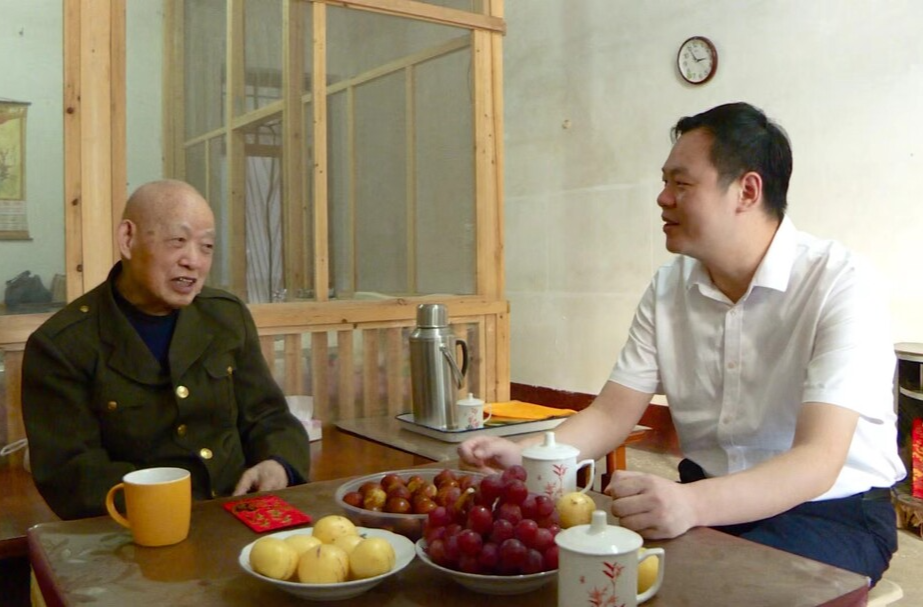 我们的节日·重阳 | 县领导开展重阳节走访慰问活动