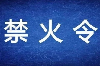 临武县人民政府禁火令（第1号）
