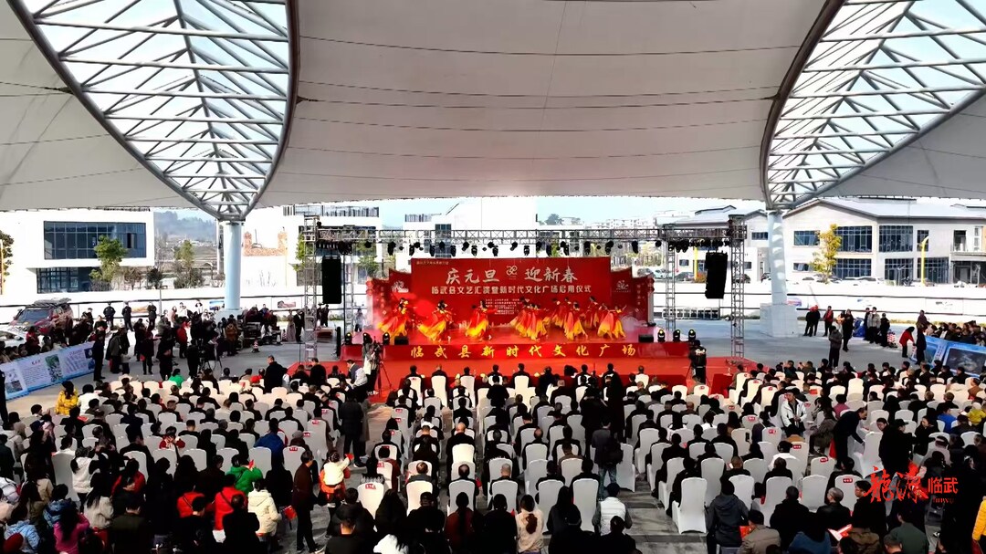 临武县举办“庆元旦 迎新春”文艺汇演暨新时代文化广场启用仪式