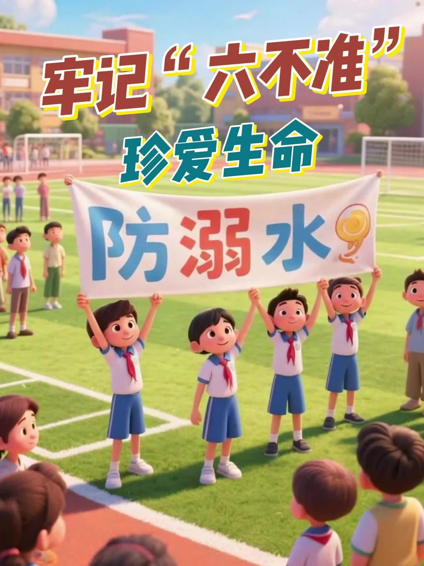 AI视频｜牢记“六不准” 珍爱生命防溺水