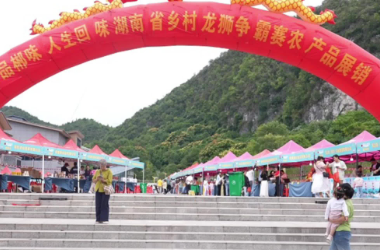 郴品郴味 舞动潇湘：文化赛事激活乡村经济 龙狮舞动临武消费热