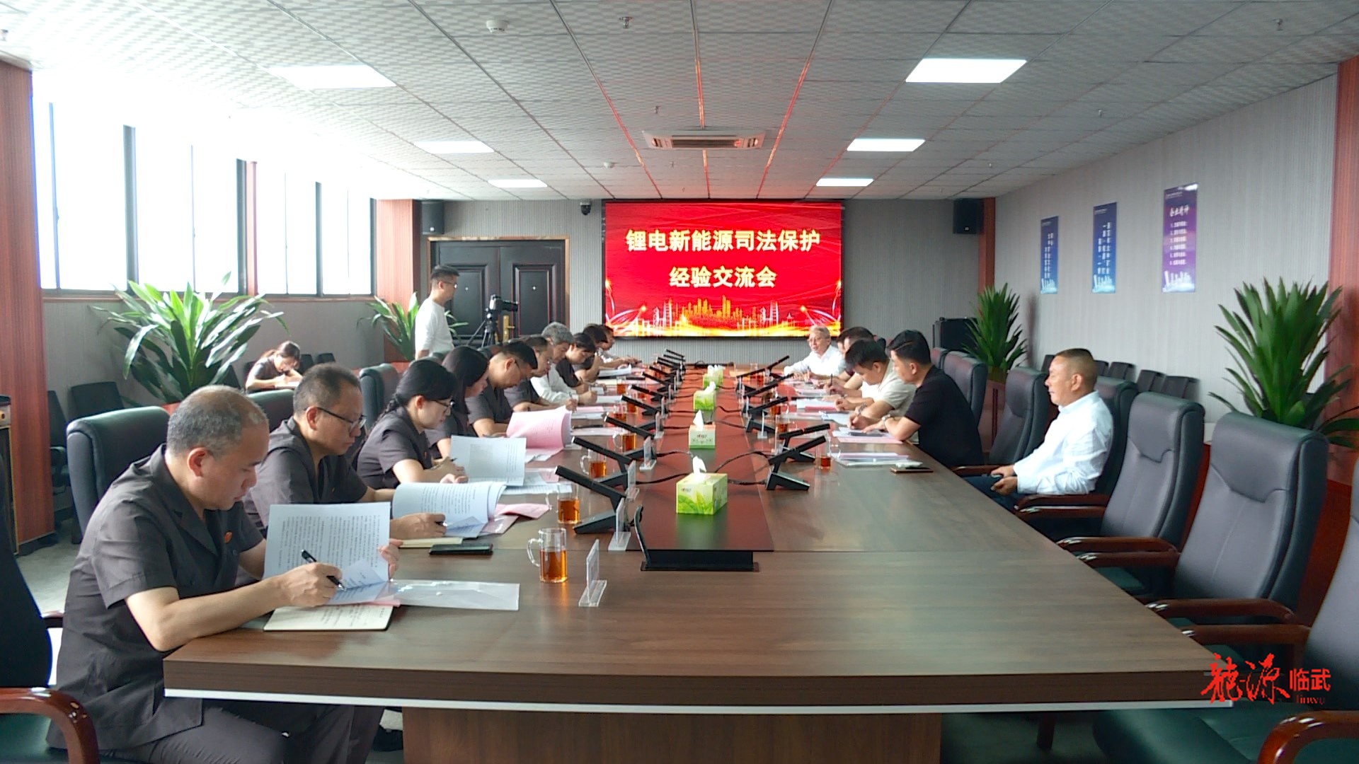 全市锂电新能源司法保护经验交流会在临武县召开