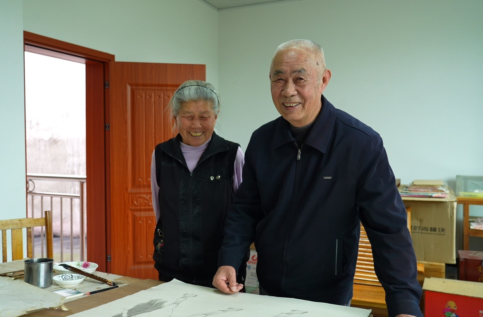 农民画家郭道宗的丹青人生