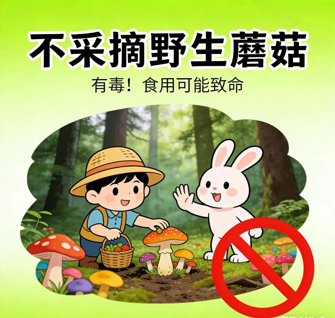 野生蘑菇：不采、不吃，最保险！