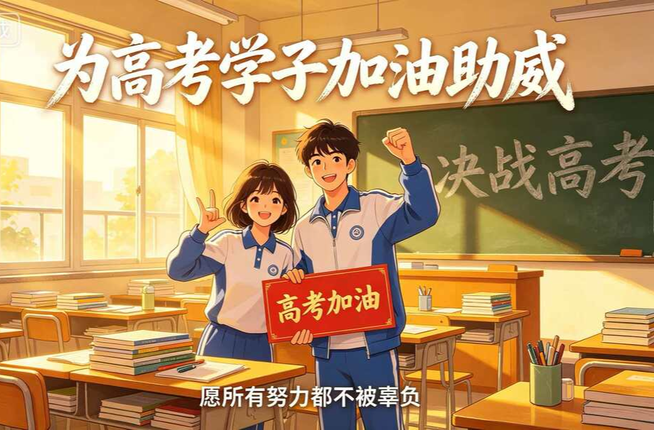 冲刺高考：我们准备好了！