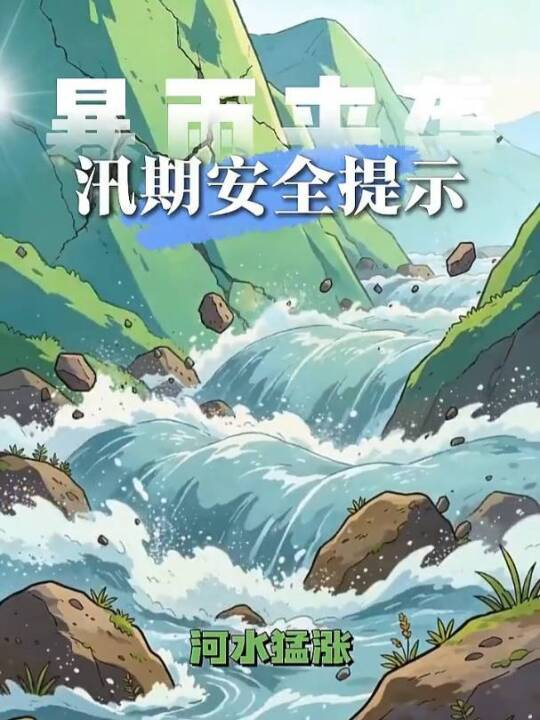 汛期已至！这些安全要点一定要记牢