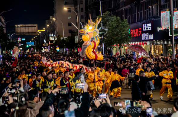大庸古城澧水夜游邂逅慈利板板龙灯的千年浪漫