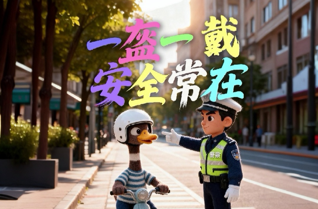 AI小剧场：安全常在，得“盔”有你