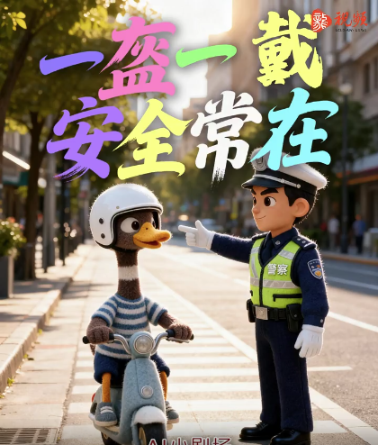 【新湖南】AI小剧场：安全常在，得“盔”有你