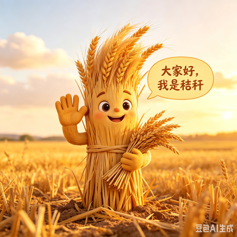 秸秆心里话：别烧我！我是田里的宝贝