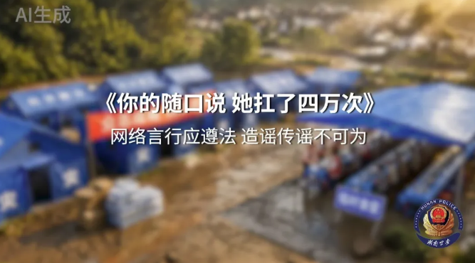 网络安全宣传周 | 网络谣言和暴力 《你的随口说 她扛了四万次》