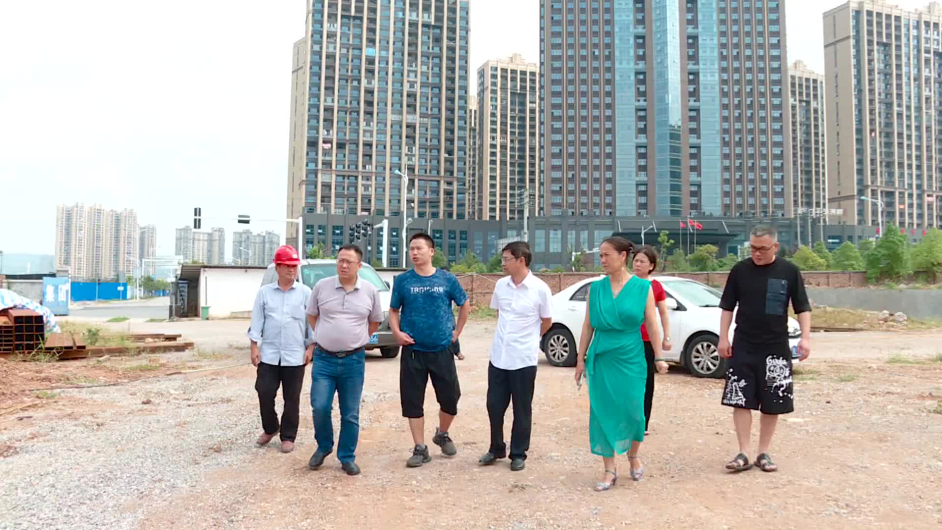 市文旅广体局领导来我县督导重点文旅项目建设情况
