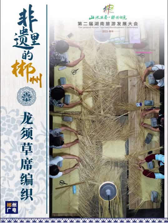 非遗里的郴州（九）——龙须草席编织