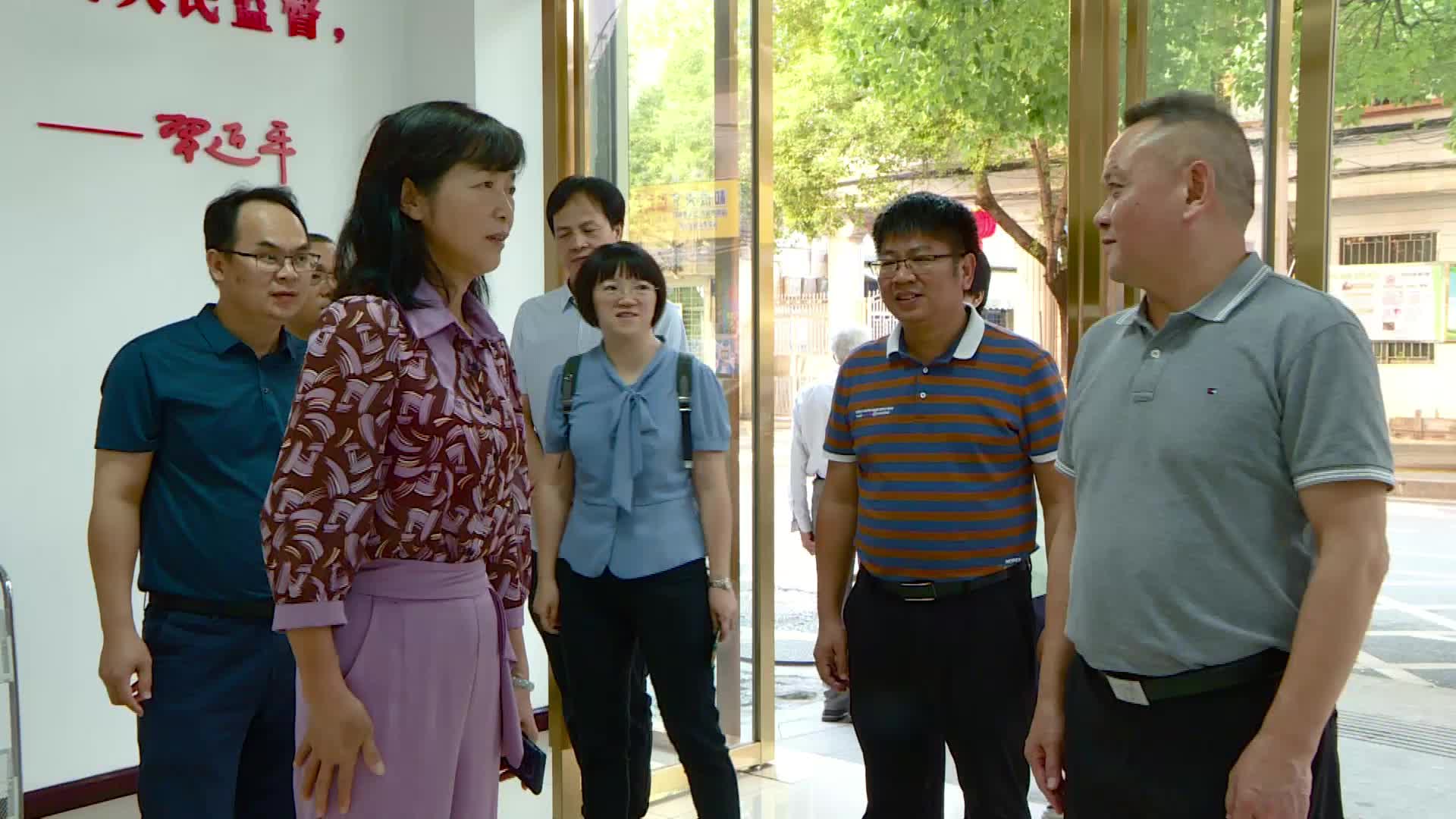 广东省清远市清城区人大常委会一行到临武考察交流