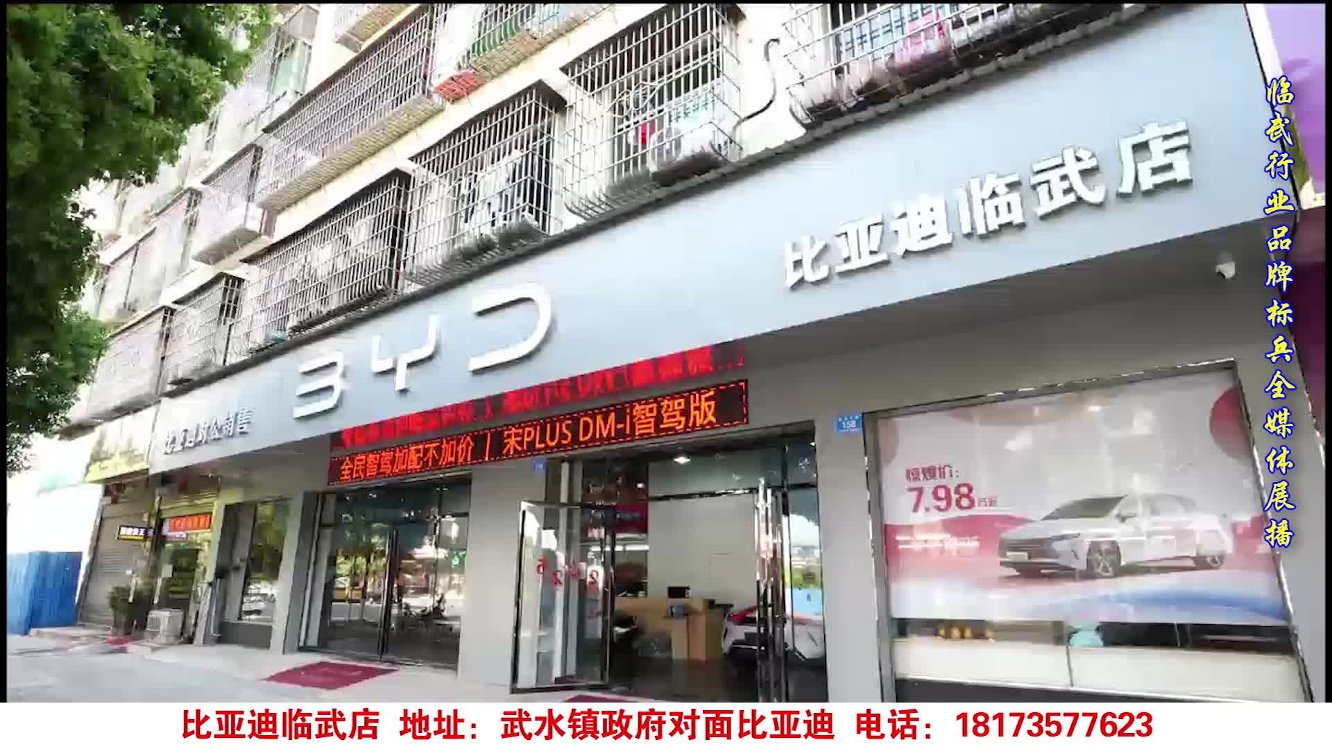 2025领航临武行业品牌标兵媒体重点推荐单位·比亚迪临武