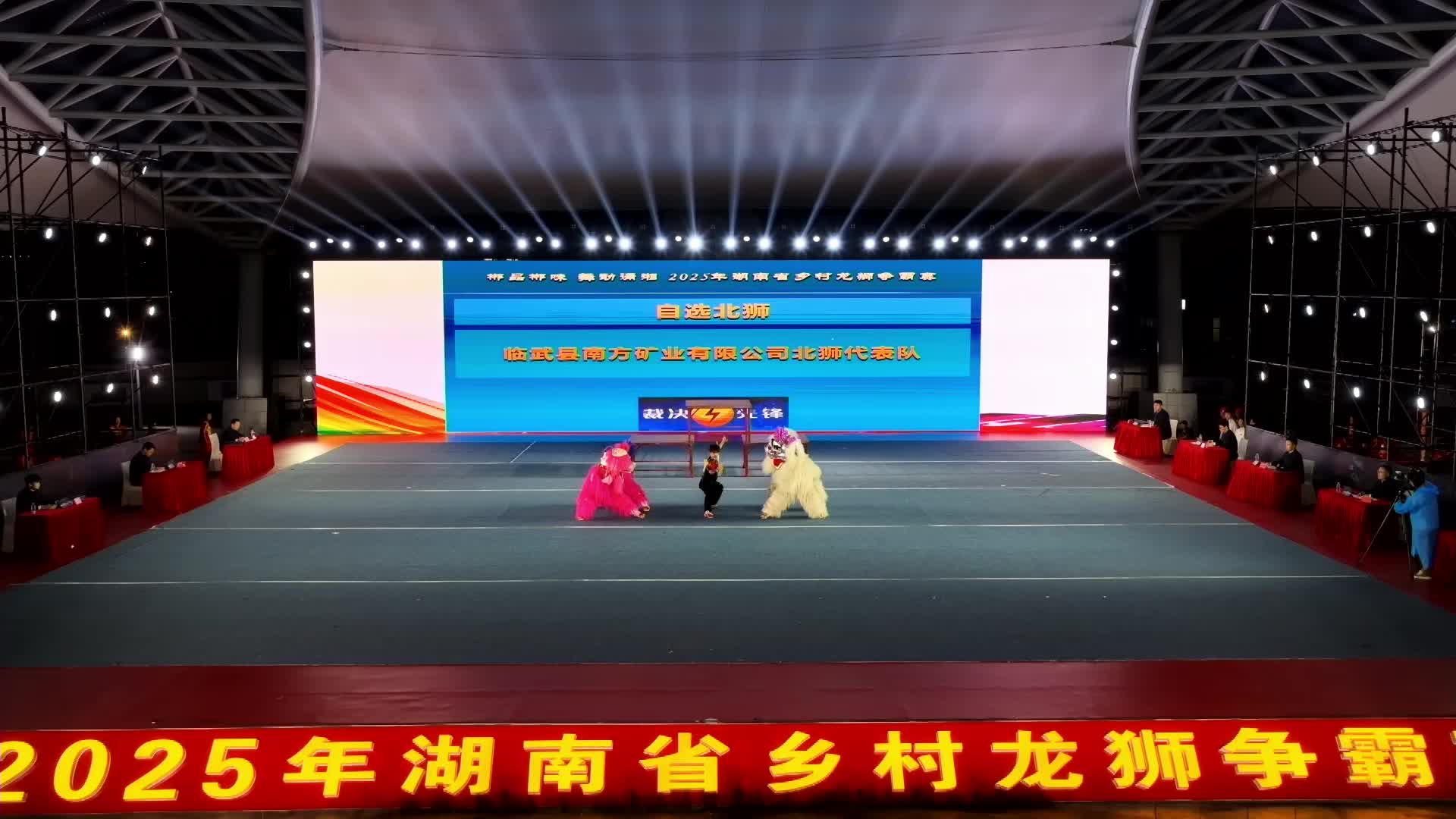 郴品郴味 舞动潇湘：自选南狮一等奖-临武县南方矿业有限公司北狮代表队