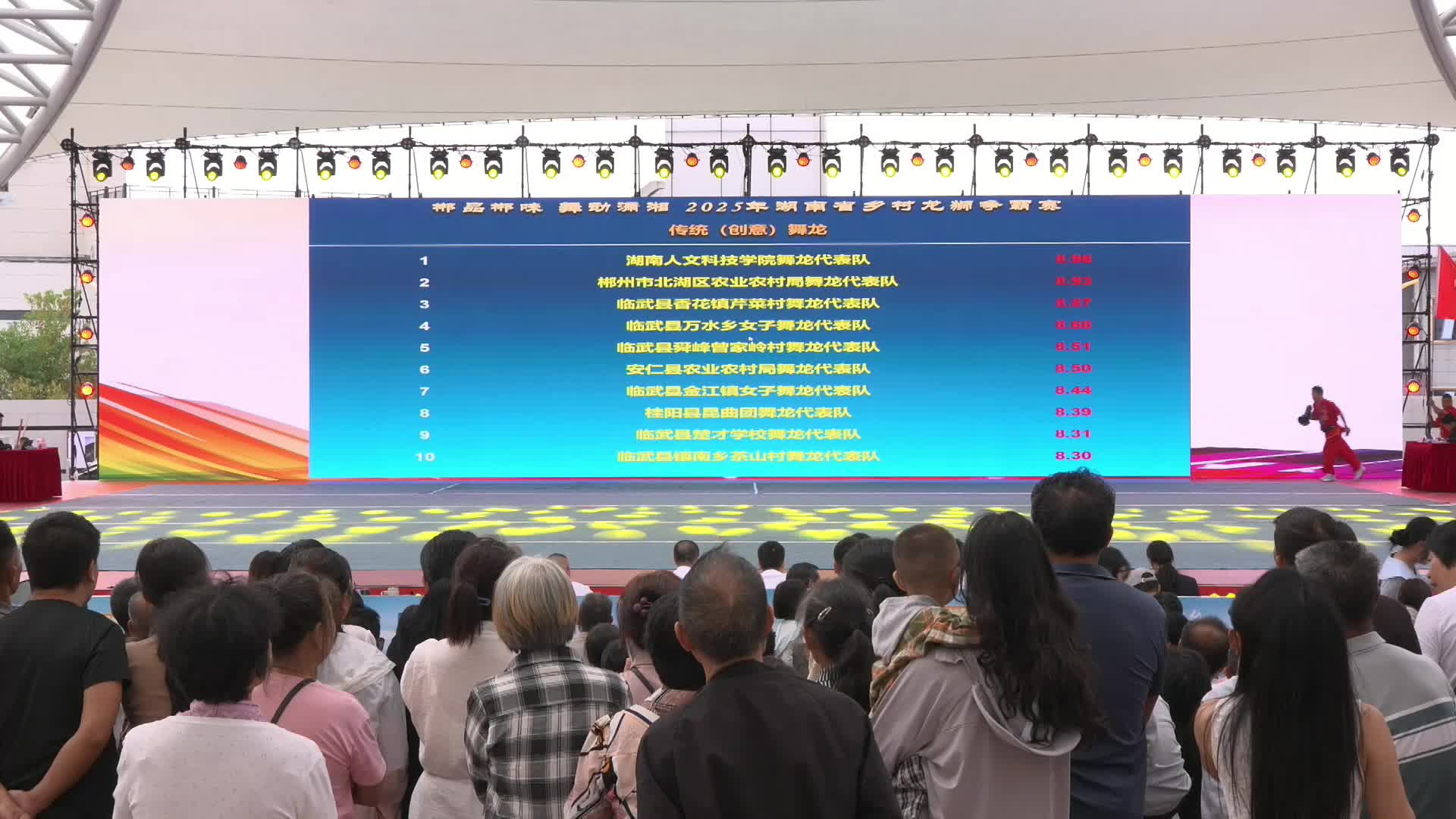 郴品郴味 舞动潇湘：传统（创意）舞龙二等奖·临武县楚江镇舞龙代表队