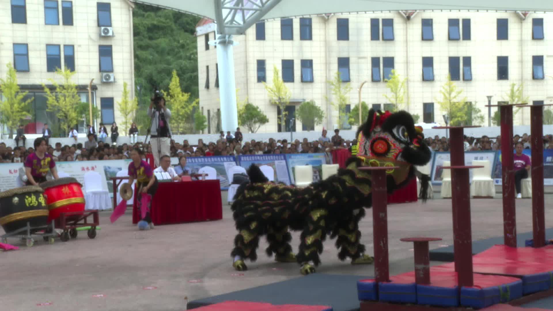 郴品郴味 舞动潇湘：自选南狮三等奖·怀化市南狮代表队