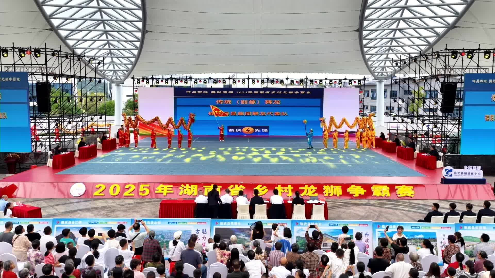 郴品郴味 舞动潇湘：传统（创意舞龙）三等奖·桂阳县昆曲团舞龙代表队