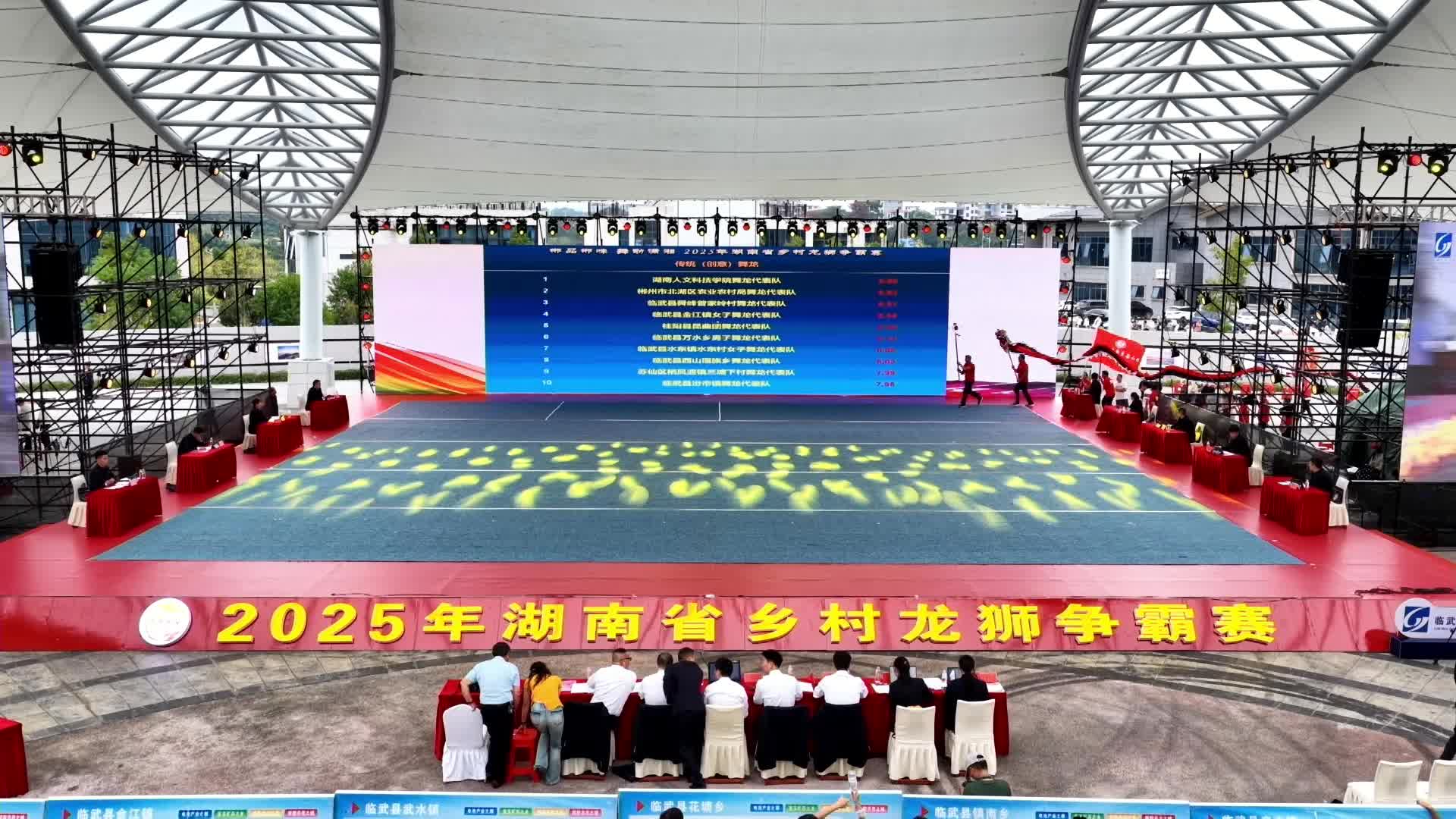 郴品郴味 舞动潇湘：传统（创意舞龙）三等奖·临武县镇南乡茶山村舞龙代表队