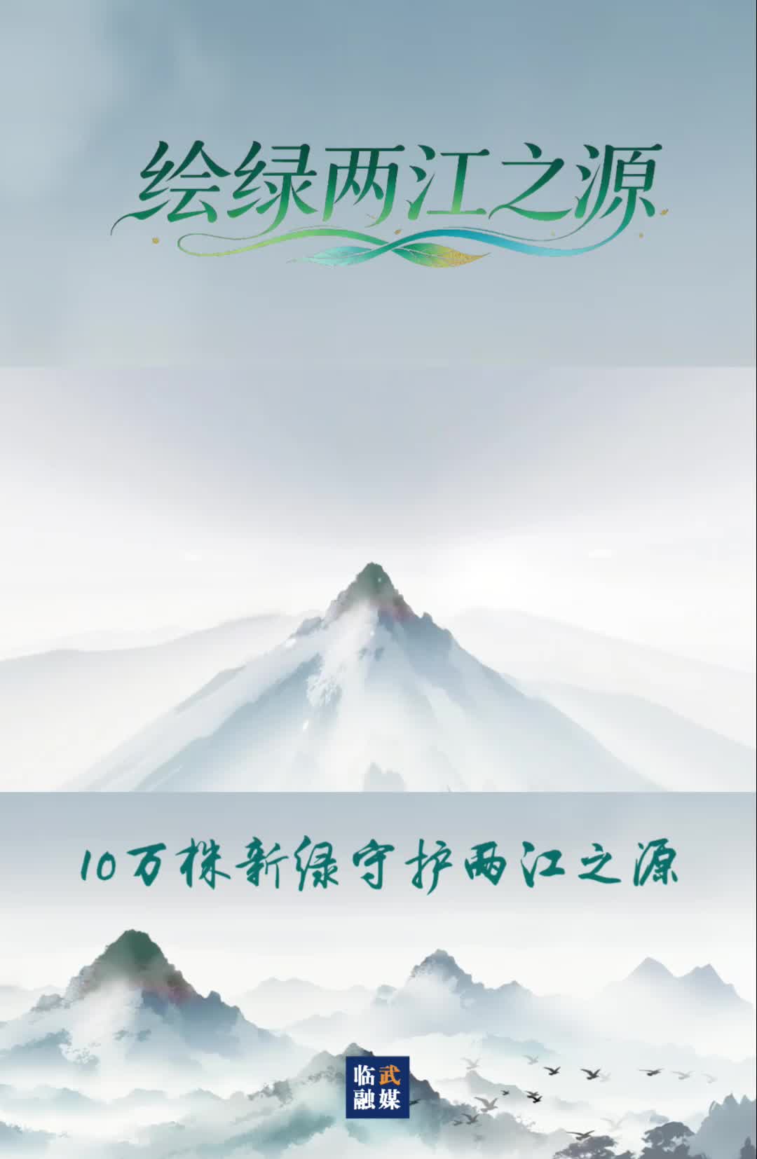绘绿两江之源｜10万株新绿守护两江之源