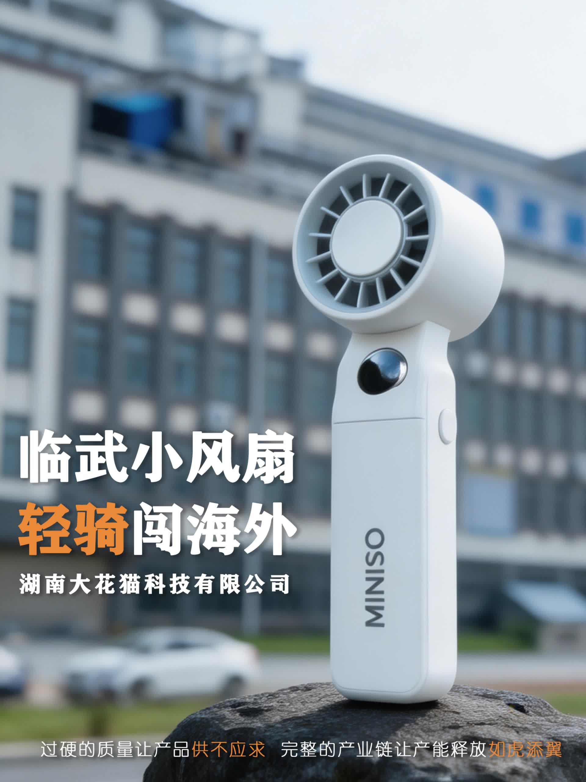 临武小风扇“轻骑”闯海外