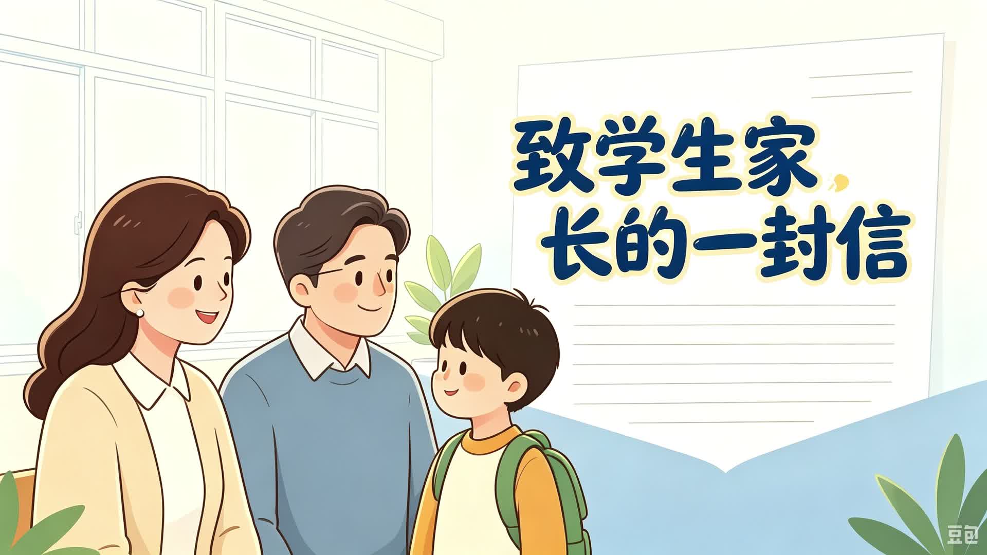 致学生家长的一封信