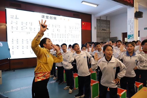 【湖南教育新闻网】临武：开展初中音乐课堂教学竞赛暨培训