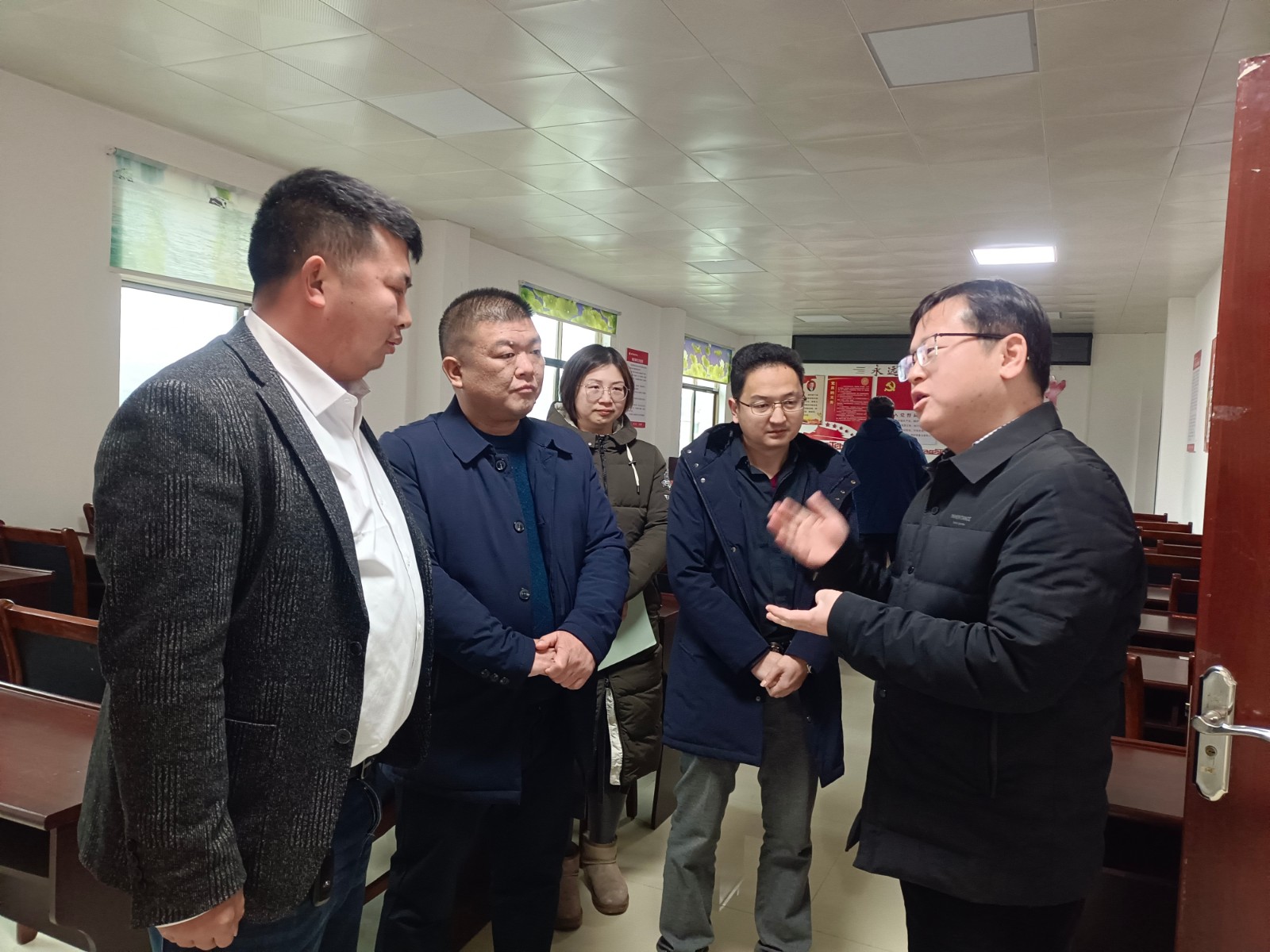 付小俊到水东镇调研新时代文明实践站建设工作