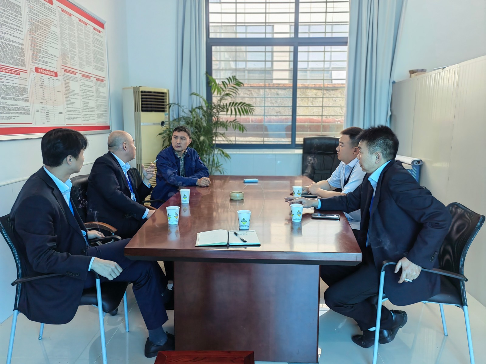 县供排水有限公司：暖心走访助力清廉护企