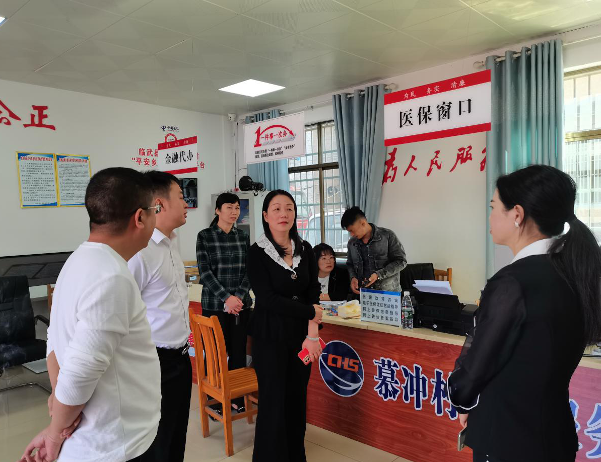市医保局领导到临武开展行风建设专项评价暨经办机构内控评估工作