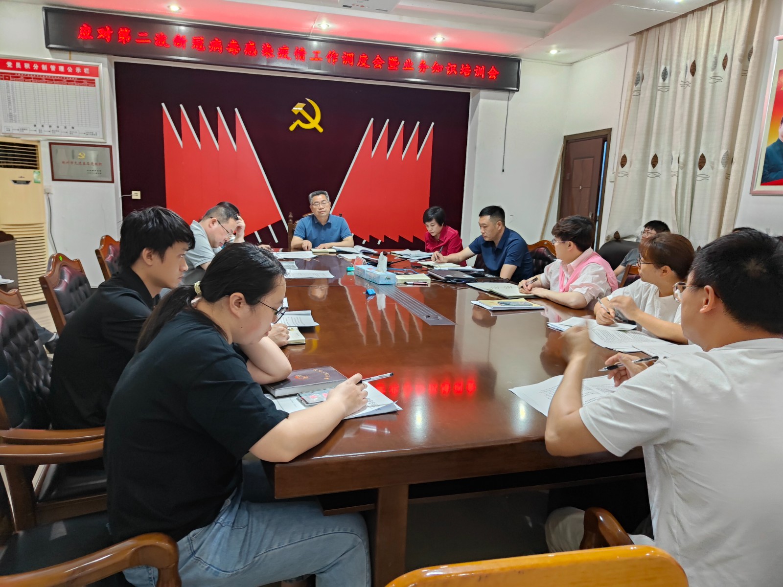 临武县疾控中心召开新冠疫情防控工作培训会
