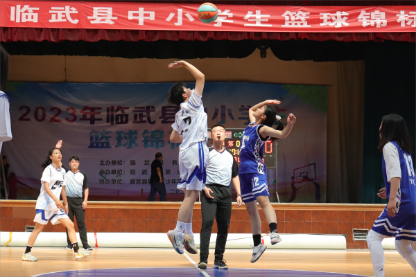 2023年临武县中小学生篮球锦标赛激情开赛