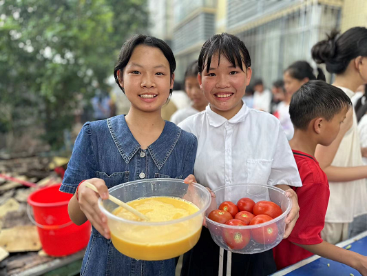 楚江小学：行劳动之乐 享丰收之美