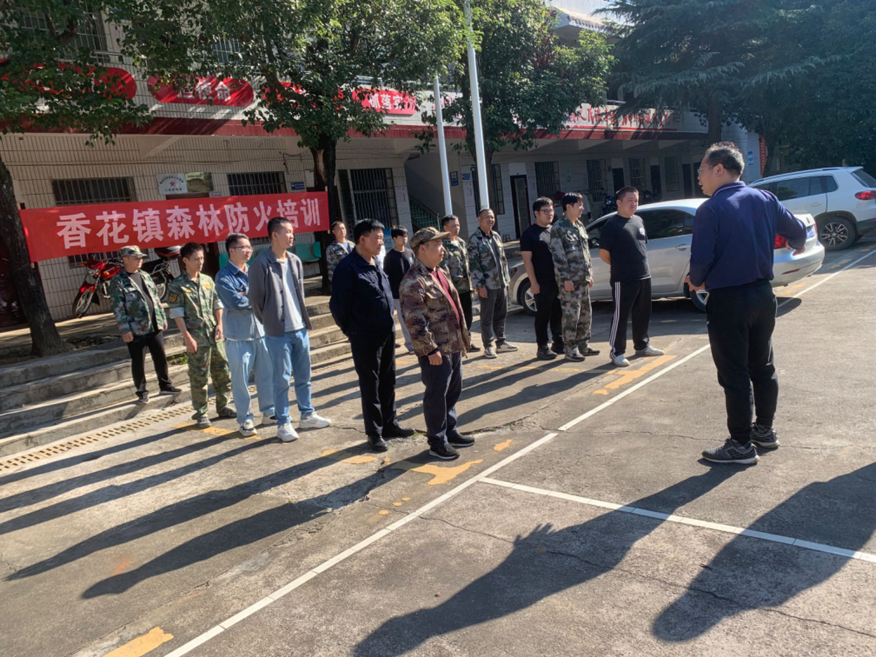香花镇：紧绷“防火弦”常练“防未燃”