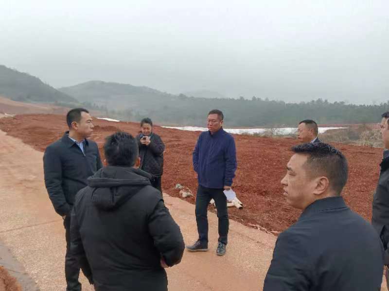 市生态环境局领导来临督导污染防治项目
