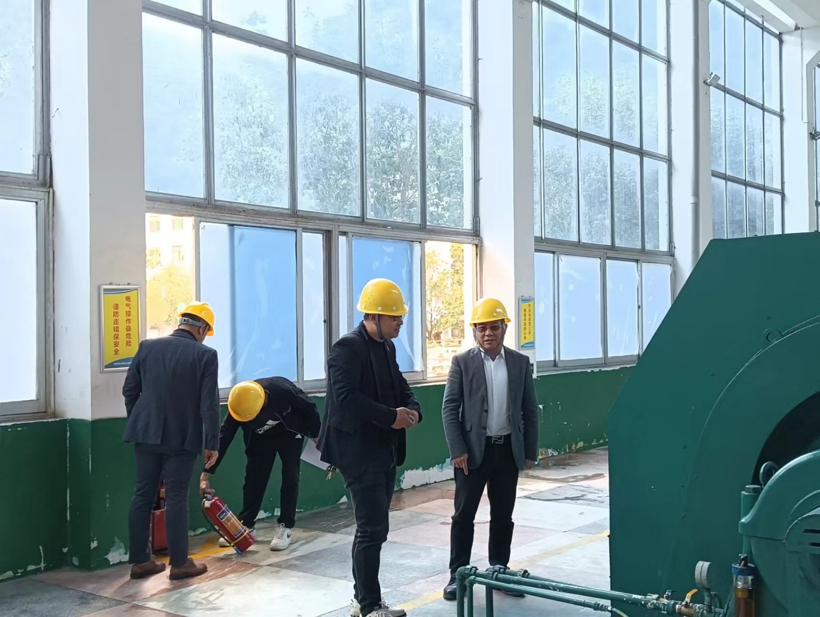 临武县水利电力公司：春季安全大检查护航安全生产