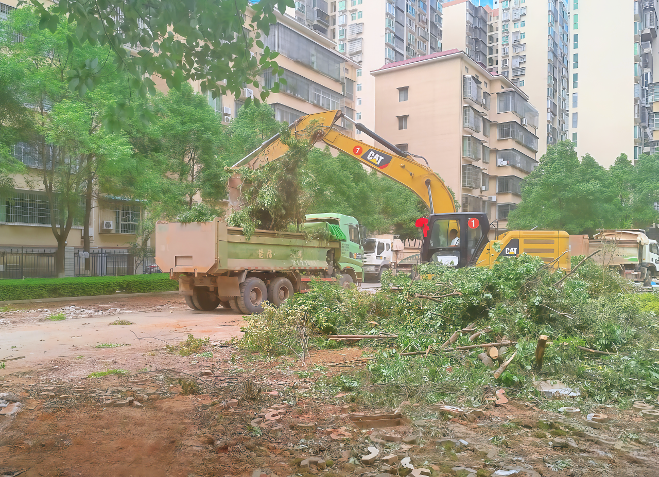 临武县动工新建大型智慧化立体停车楼