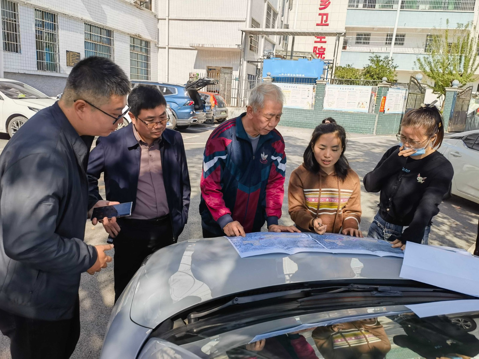 临武县自然资源局调研乡镇国土空间规划工作